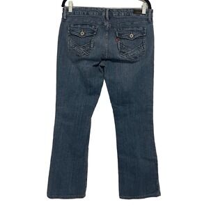 Vtg Levi's Women's Bootcut Jeans Size‎ 26x28 Mid Rise Blue Denim